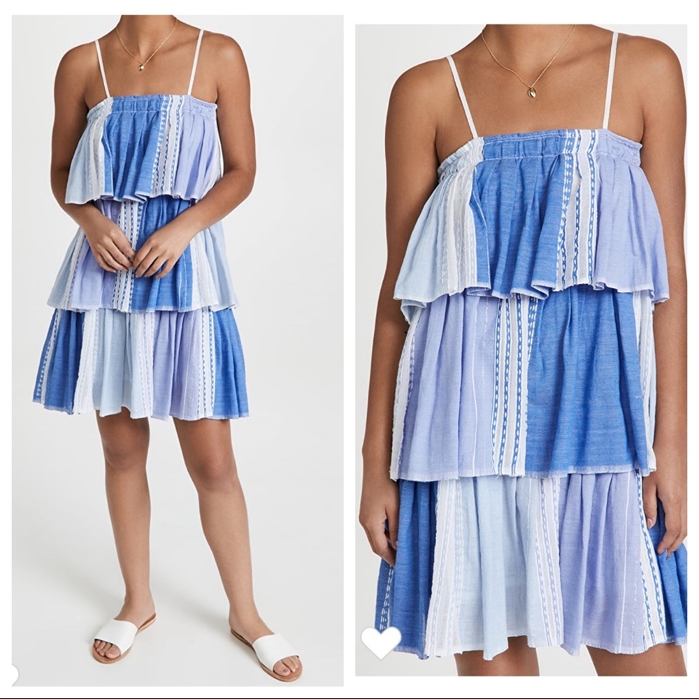 Lemlem Eshal Short Tier Dress